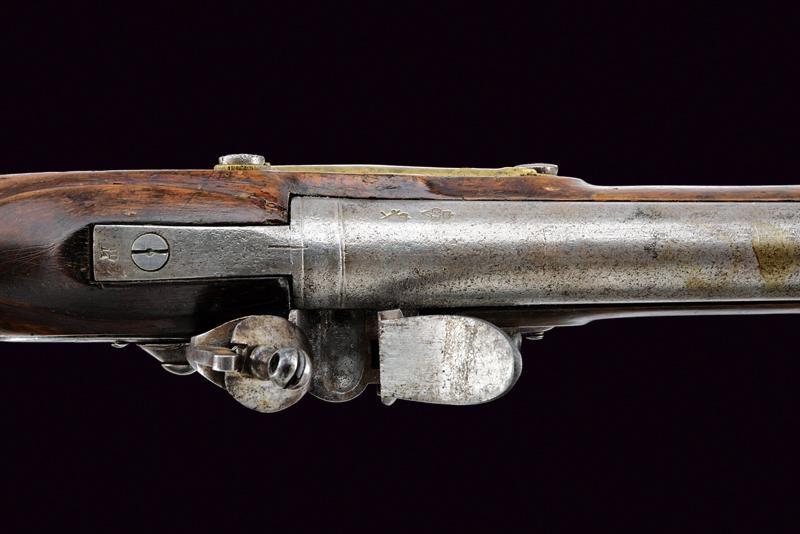 Fucile Brown Bess a pietra focaia con baionetta, lunghezza 139.5 cm, Inghilterra