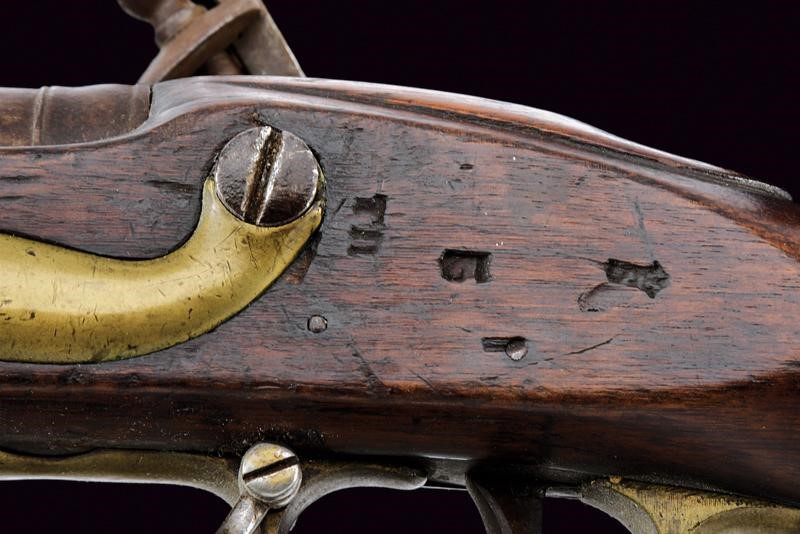 Fucile Brown Bess a pietra focaia con baionetta, Inghilterra, lunghezza 139 cm