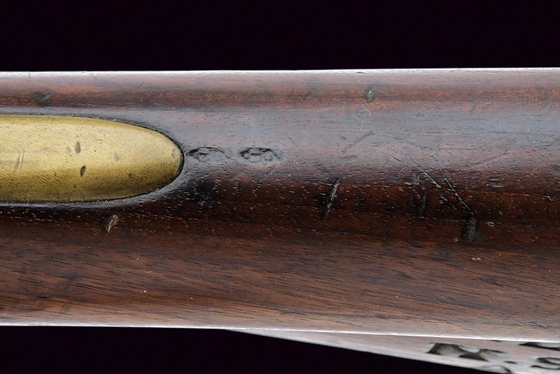 Fucile Brown Bess a pietra focaia con baionetta, Inghilterra, lunghezza 139 cm
