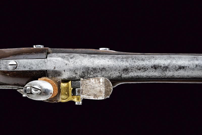 Mazzocchi, Fucile a pietra focaia, Stato Pontificio, lunghezza 118,3 cm.