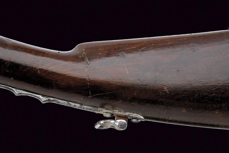 Mazzocchi, Fucile a pietra focaia, Stato Pontificio, lunghezza 118,3 cm.
