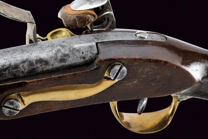 Mazzocchi, Fucile a pietra focaia, Stato Pontificio, lunghezza 118,3 cm.