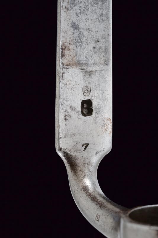 Fucile a luminello Mod. 1860 con baionetta, Torino, lunghezza 141 cm