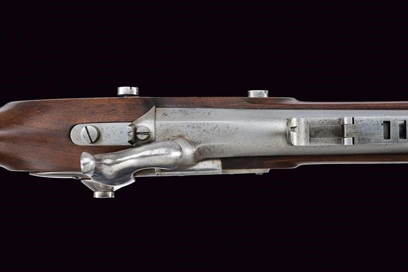 Fucile a luminello Mod. 1860 con baionetta, Torino, lunghezza 141 cm