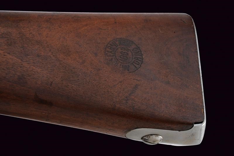 Fucile a luminello Mod. 1860 con baionetta, Torino, lunghezza 141 cm