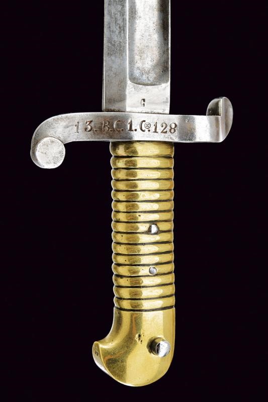 Carabina da Cacciatori Mod. 1850, Francotte, Regno delle Due Sicilie con Baionetta