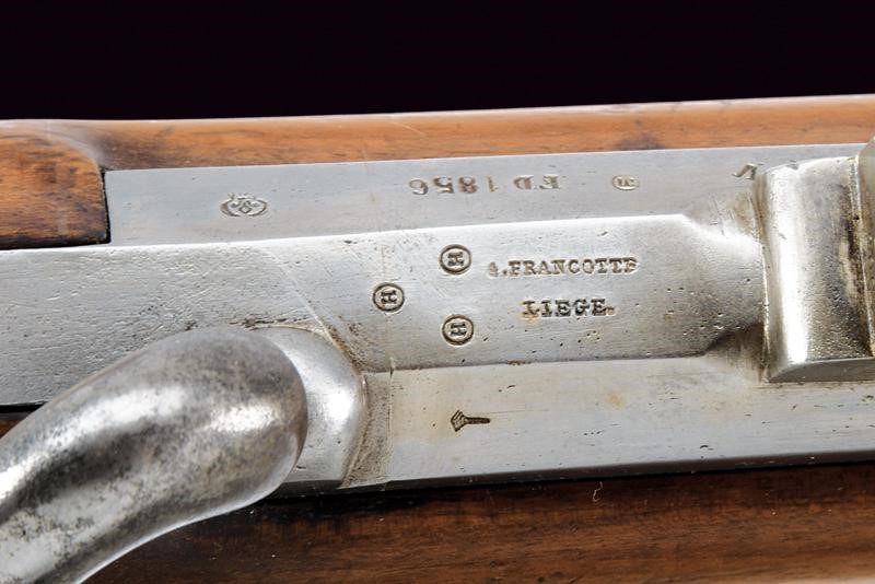 Carabina da Cacciatori Mod. 1850, Francotte, Regno delle Due Sicilie con Baionetta