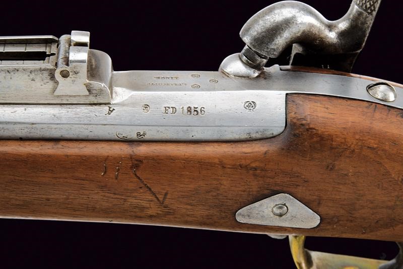 Carabina da Cacciatori Mod. 1850, Francotte, Regno delle Due Sicilie con Baionetta