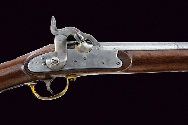 Carabina da cavalleria a luminello Mod. 1846, Spagna, lunghezza 98.5 cm