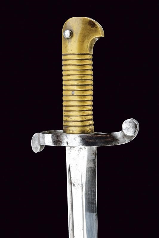 Mazzocchi, Carabina da cacciatori Mod. 1857 con baionetta coeva, Stato Pontificio