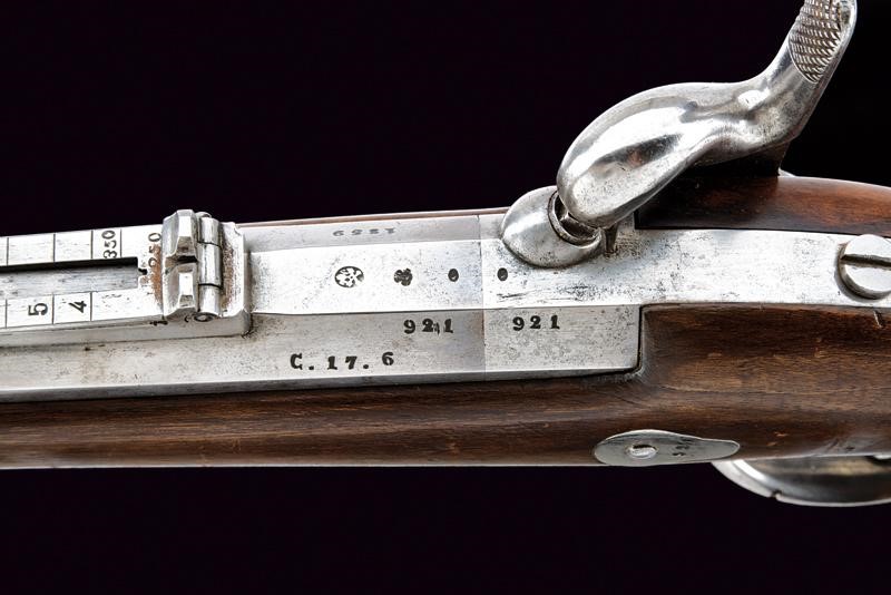 Mazzocchi, Carabina da cacciatori Mod. 1857 con baionetta coeva, Stato Pontificio