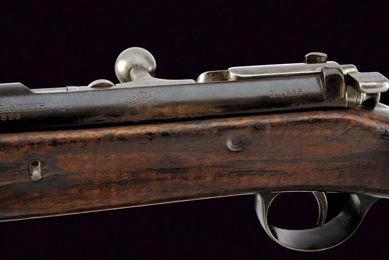 Fucile Kropatschek, Modello 1886 Steyr, Calibro 8 mm