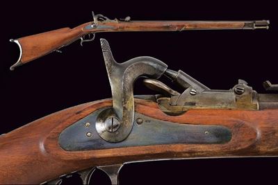 Fucile Milbank-Amsler Mod. 1851/63, calibro 11 mm, lunghezza 126 cm