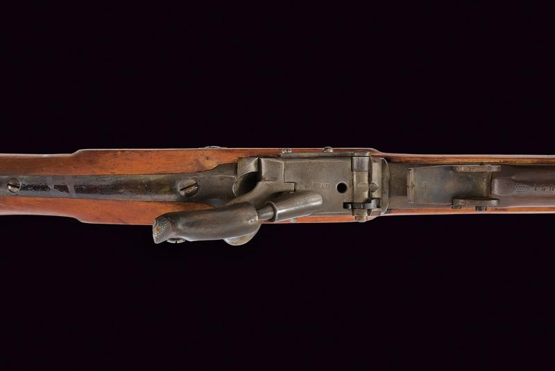 Fucile Milbank-Amsler Mod. 1851/63, calibro 11 mm, lunghezza 126 cm