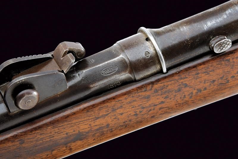 Carabina Vetterli mod. 1870, Torino, con baionetta e cal. 10 mm