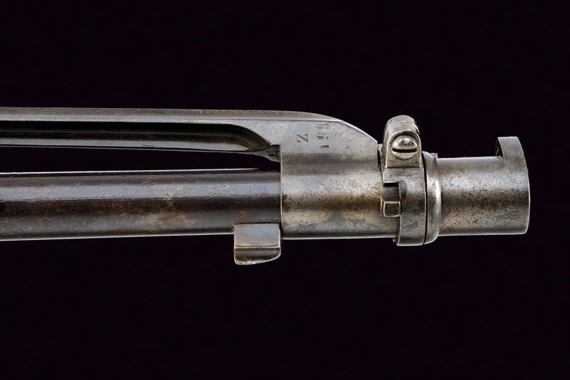 Carabina Vetterli mod. 1870, Torino, con baionetta e cal. 10 mm