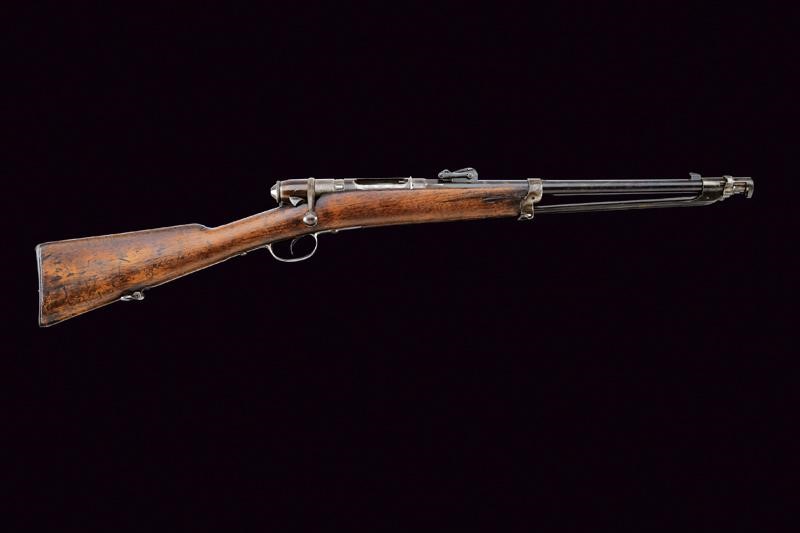 Carabina Vetterli mod. 1870, Torino, con baionetta e cal. 10 mm