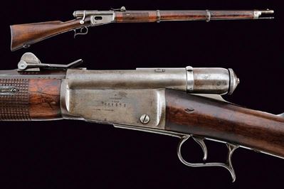 Carabina Vetterli Mod. 1869/71, Berna, cal. 10,5 mm, lunghezza 130.5 cm