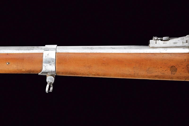 Fucile Remington Rolling Block con baionetta, Stato Pontificio, lunghezza 130.5 cm