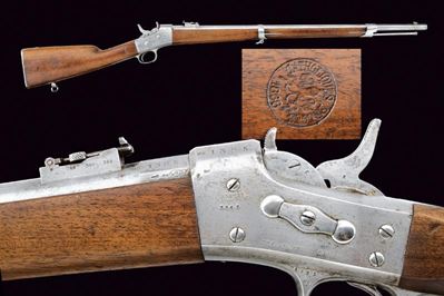 Remington, Carabina Rolling Block da Gendarmeria, cal. 12 mm, Stato Pontificio
