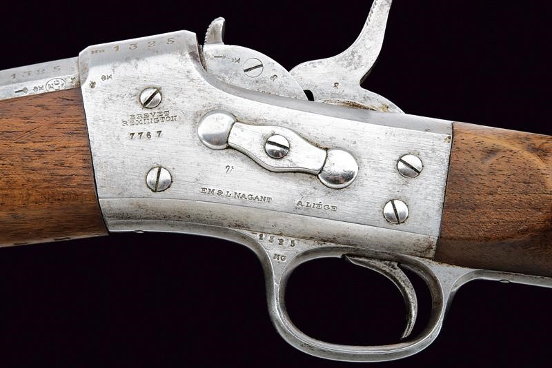 Remington, Carabina Rolling Block da Gendarmeria, cal. 12 mm, Stato Pontificio