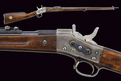 Fucile Carl Gustav Mod. 1867/89, sistema rolling block, cal. 8 mm