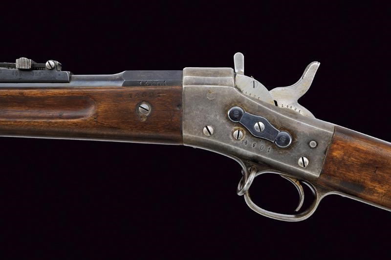 Fucile Carl Gustav Mod. 1867/89, sistema rolling block, cal. 8 mm