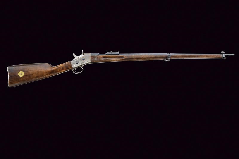 Fucile Carl Gustav Mod. 1867/89, sistema rolling block, cal. 8 mm