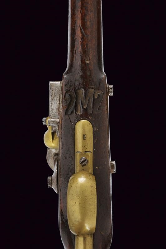 Pistola a pietra focaia da cavalleria mod. 1798/34, Austria, lunghezza 43 cm