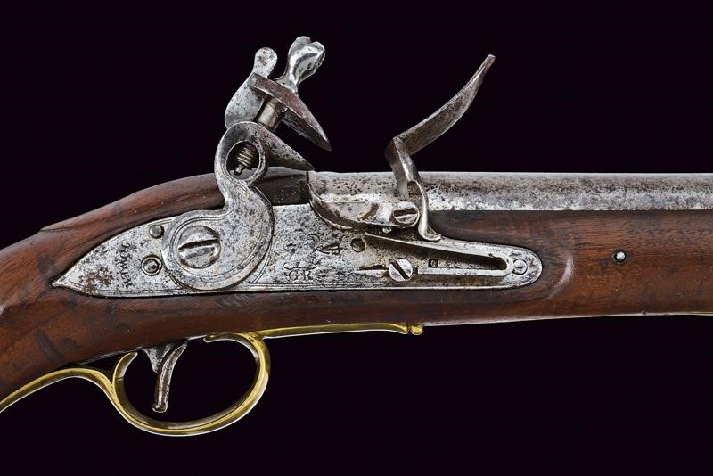 Pistola a pietra focaia 'Sea Service', Regno Unito, lunghezza 38,3 cm
