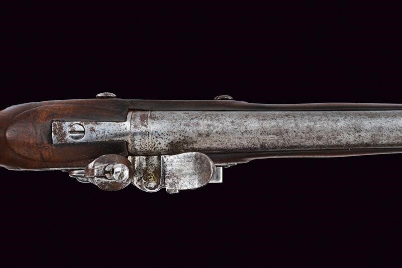 Pistola a pietra focaia 'Sea Service', Regno Unito, lunghezza 38,3 cm