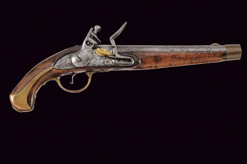 Pistola a pietra focaia da cavalleria, Russia imperiale, 1810