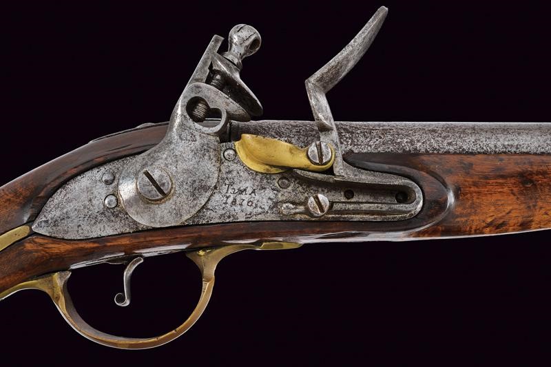 Pistola a pietra focaia da cavalleria, Russia imperiale, 1810