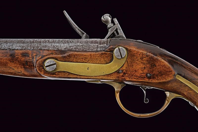 Pistola a pietra focaia da cavalleria, Russia imperiale, 1810