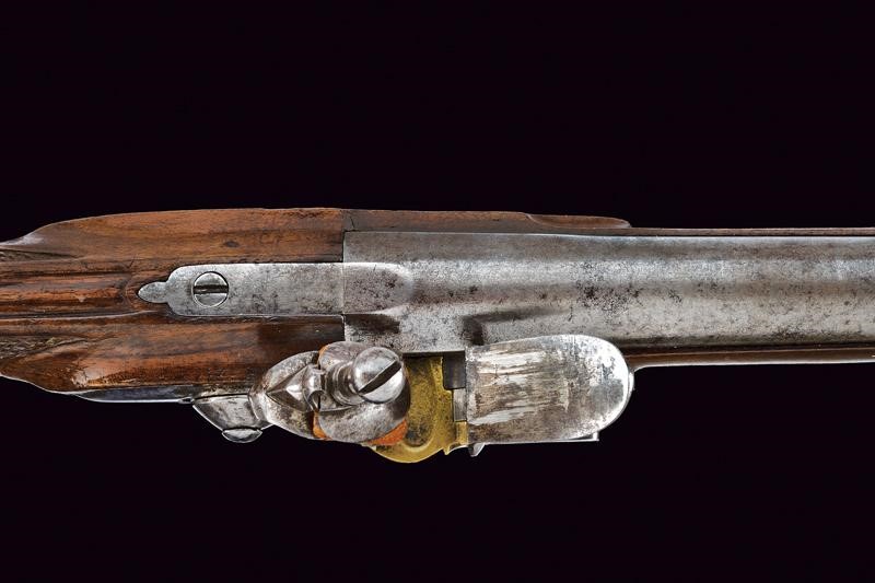 Mazzocchi, Rarissima pistola a pietra focaia da ufficiale della Guardia Nobile, Stato Pontificio