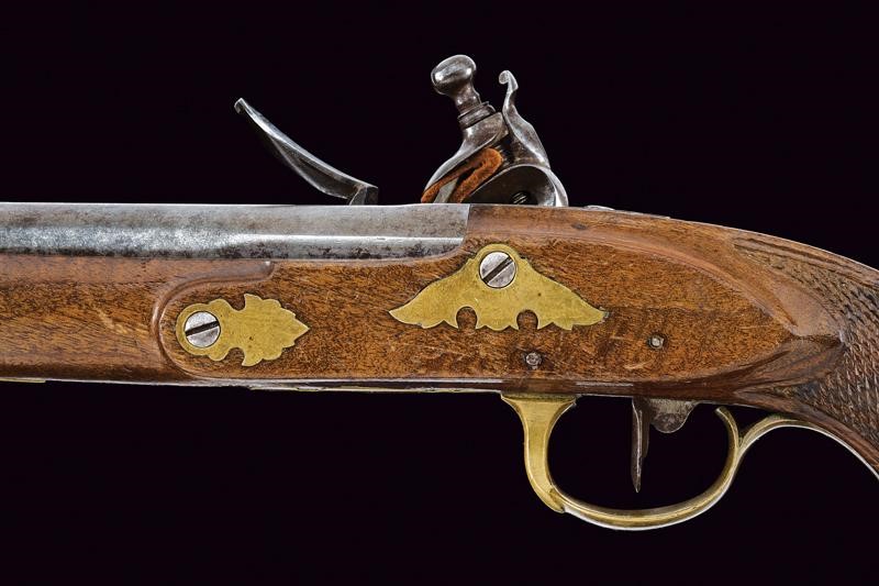 Mazzocchi, Rarissima pistola a pietra focaia da ufficiale della Guardia Nobile, Stato Pontificio