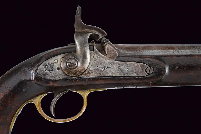 Pistola a luminello P-1858, East India Government, Birmingham