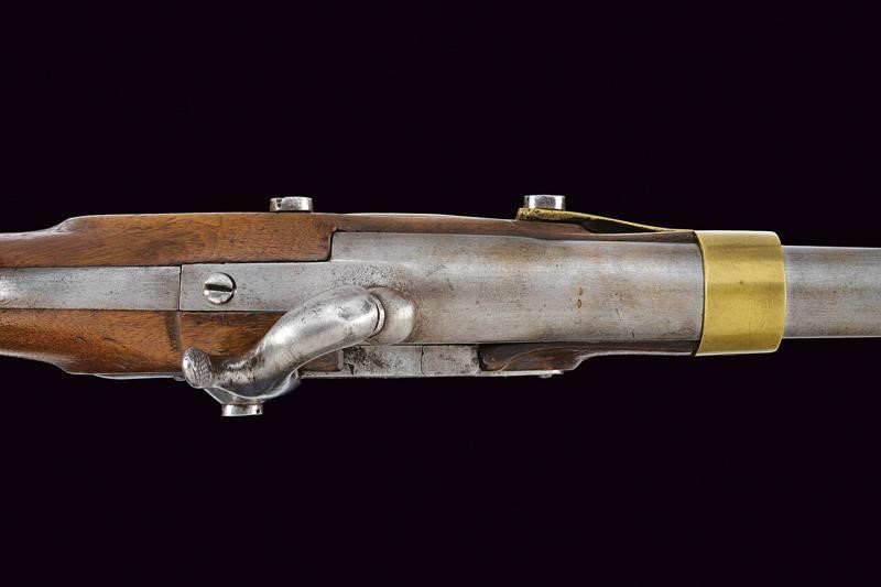 Pistola Mod. AN XIII di Mazzocchi, Stato Pontificio, lunghezza 37 cm, cal. 18 mm