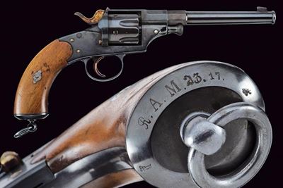 Reichsrevolver Mod. 1879, Germania, lunghezza 33,7 cm