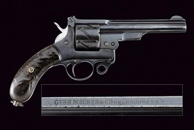 Mauser, Revolver Mod. 1878, calibro 9 mm, Germania