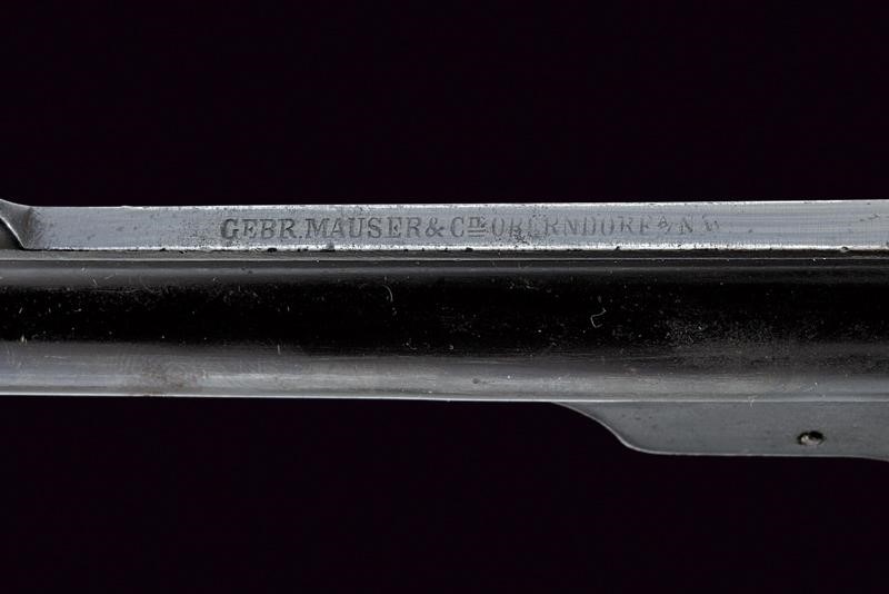 Mauser, Revolver Mod. 1878, calibro 9 mm, Germania