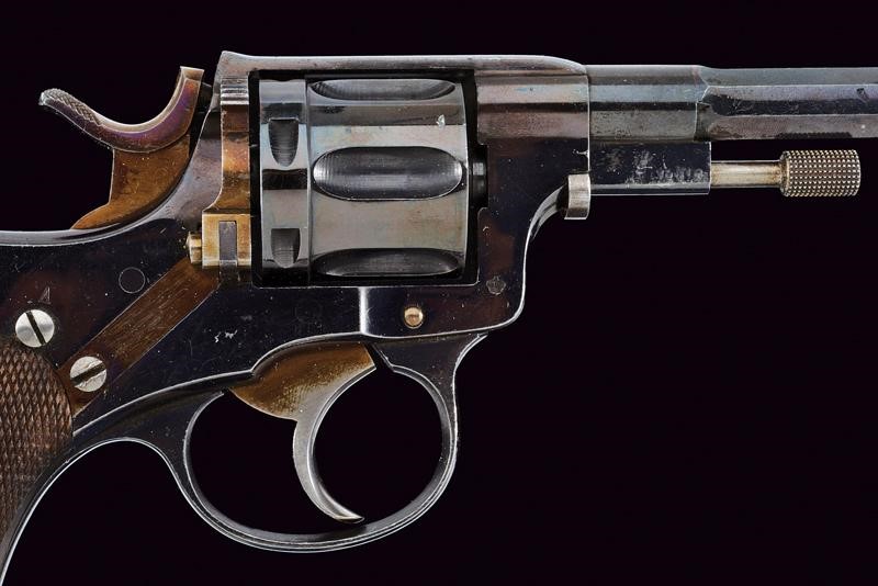 Svezia, Revolver modello 1887 con canna ottagonale e meccanica funzionante
