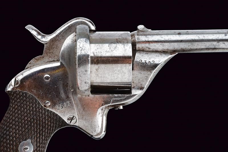 Revolver Mazzocchi a spillo da gendarmeria, cal. 9 mm, Stato Pontificio