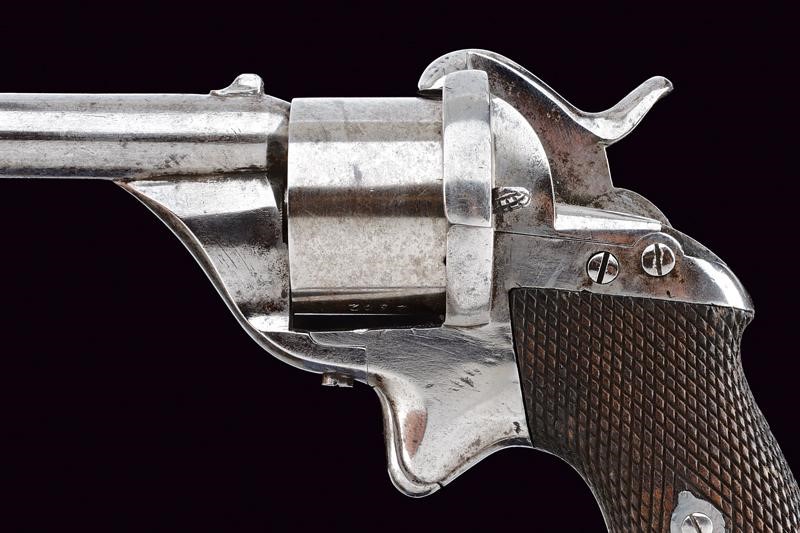 Revolver Mazzocchi a spillo da gendarmeria, cal. 9 mm, Stato Pontificio