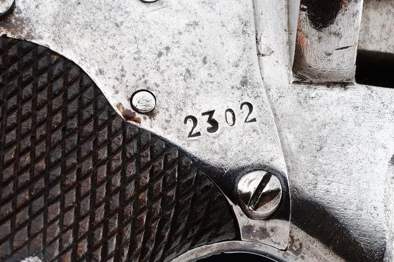 Revolver Mazzocchi a spillo da gendarmeria, cal. 9 mm, Stato Pontificio