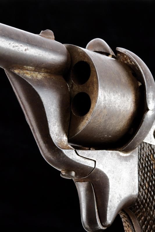 Revolver Mazzocchi a spillo da gendarmeria, Stato Pontificio, cal. 9 mm, lunghezza 20.5 cm