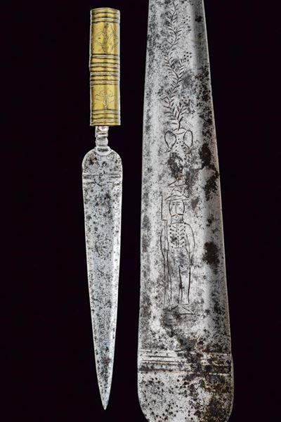 Baionetta da caccia, Italia meridionale, lunghezza 35.6 cm