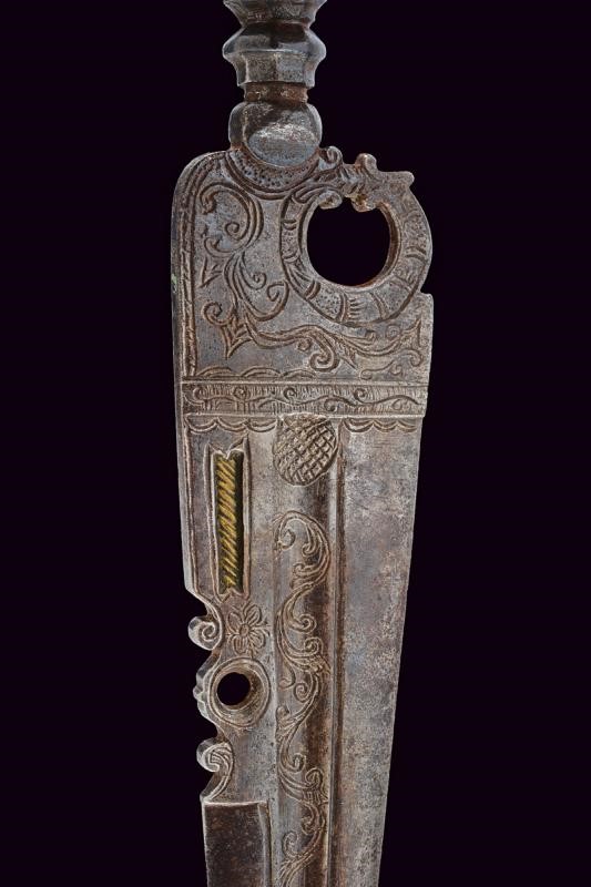 Baionetta da caccia a manicotto, Italia meridionale, lunghezza 32.3 cm
