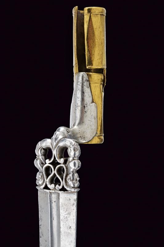 Baionetta da caccia a manicotto, Italia Meridionale, lunghezza 34.4 cm