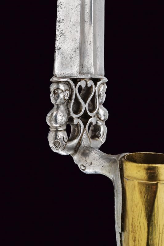 Baionetta da caccia a manicotto, Italia Meridionale, lunghezza 34.4 cm
